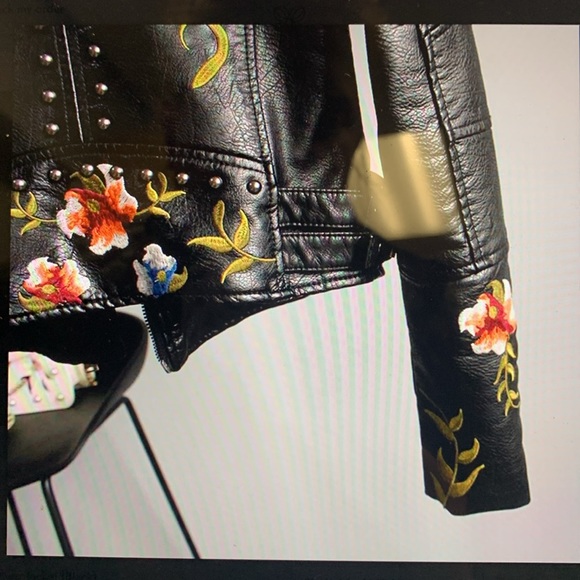 FloriLuxe NWT Black Blossom Jacket - Picture 8 of 15